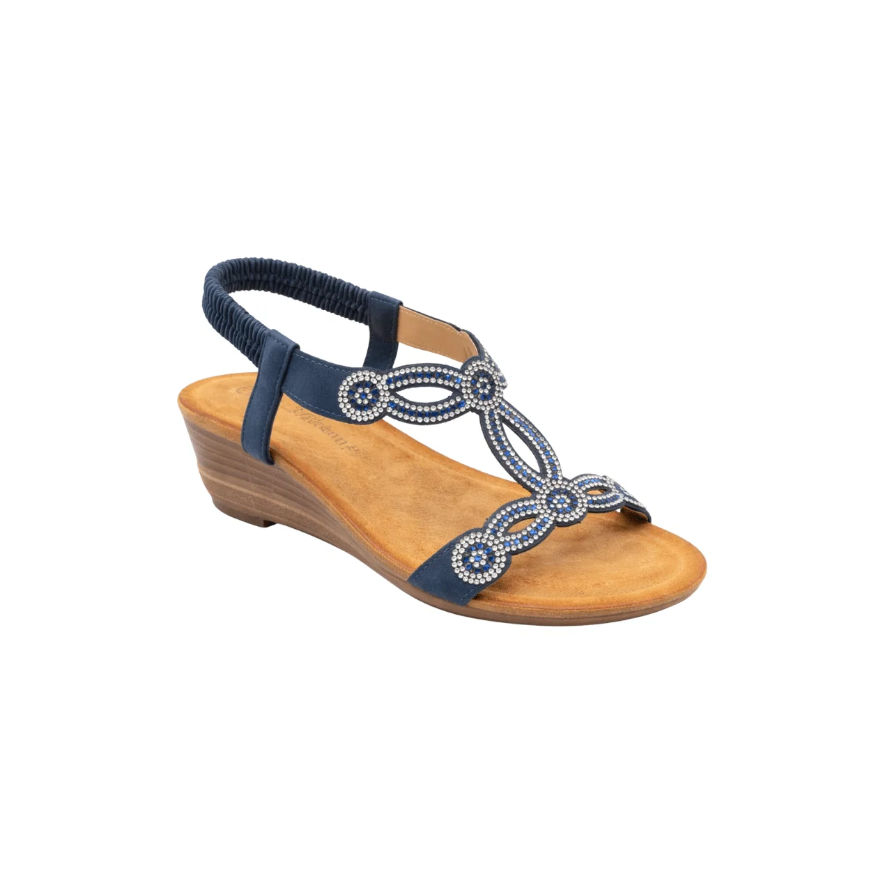 Sophisticated Embellished Wedge Sandals Minimalist