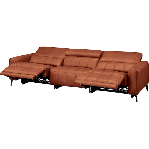 Traditional ELECTRIC WIDE 3 SEATER SOFA LS05 SK BR Prestigious