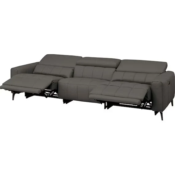 Green ELECTRIC WIDE 3 SEATER SOFA LS05 NW DGY Prestigious