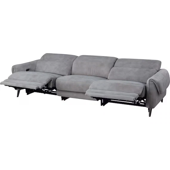 Unique ELECTRIC WIDE 3 SEATER SOFA LS04 PEY GY Dependable