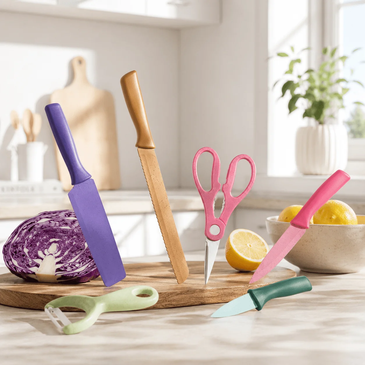 Responsible Scissors Paring Knife Peeler Set – 6 Piece Set Effective