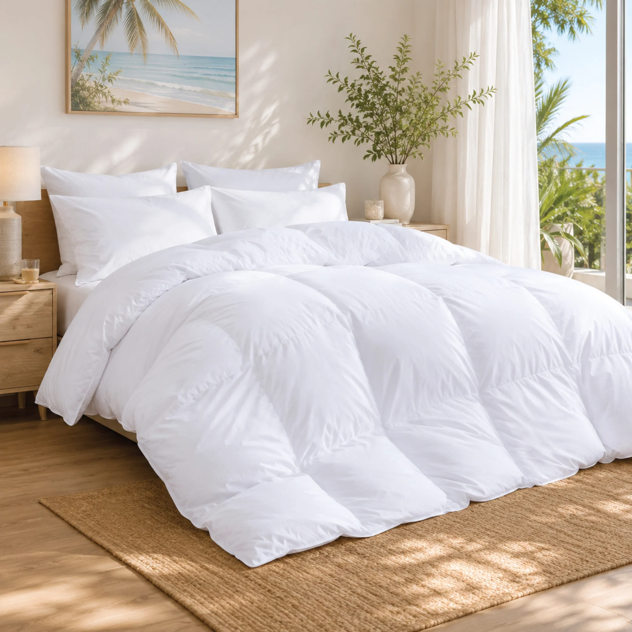 Soft Feels Like Down Duck Feather Duvet Excellent