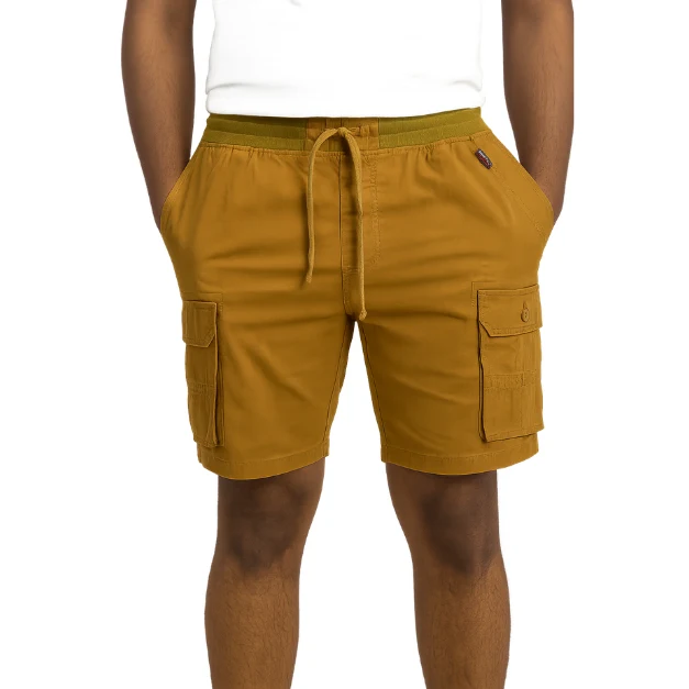 Easy-to-Use Men’s Drawstring Cargo Shorts Soft