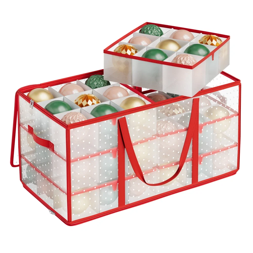 Carefully Designed SONGMICS Large Christmas Decoration Storage Box Genuine