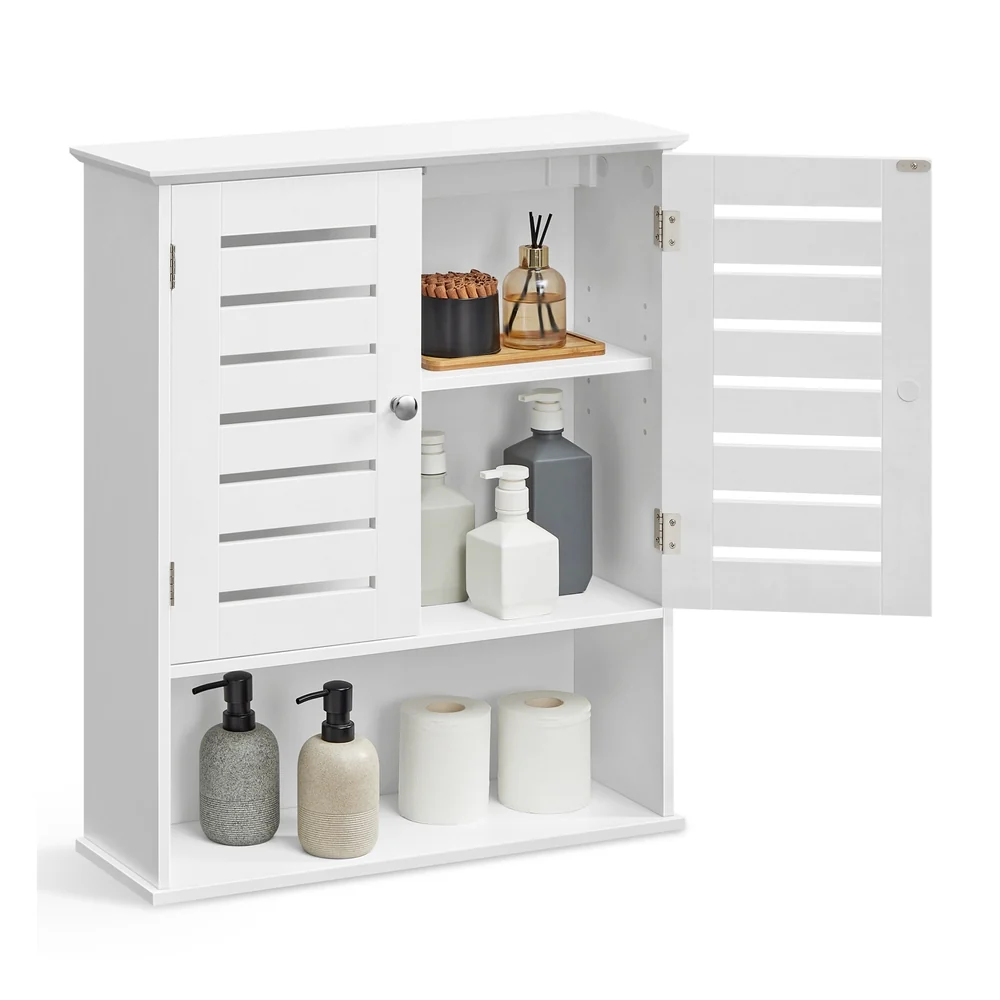 Professional VASAGLE Wall-Mounted Bathroom Storage Cabinet Reliable