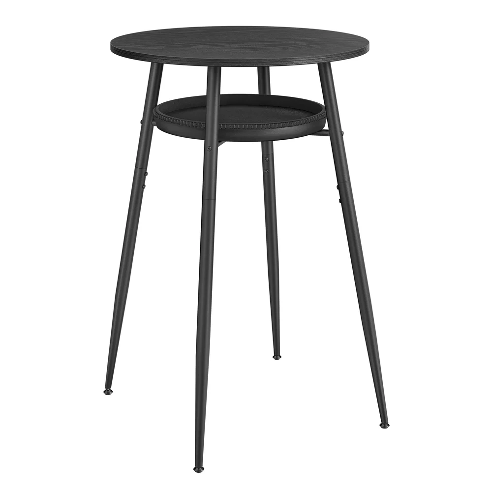 User-Friendly VASAGLE VASAGLE Round Storage Bar Table Original
