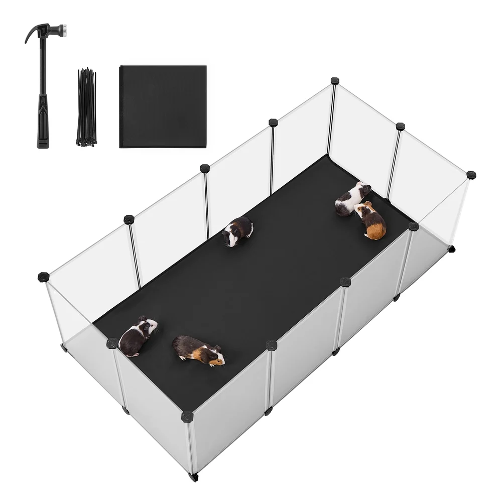 Environmentally Friendly SONGMICS Pet Playpen with Floor User-Friendly
