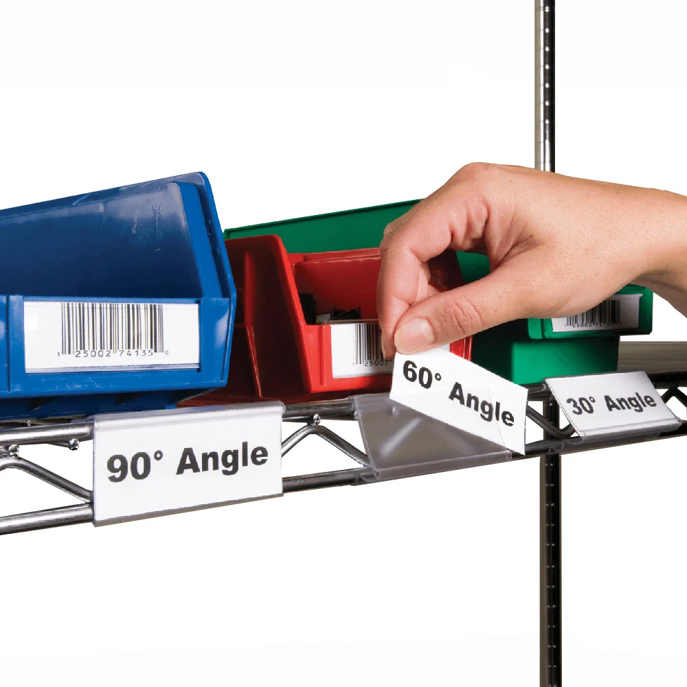 Luxury Angle Vu Label Holders – 25pk Organic