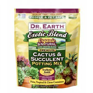 High-Quality DR EARTH CACTUS SUCCULENT MIX Authentic