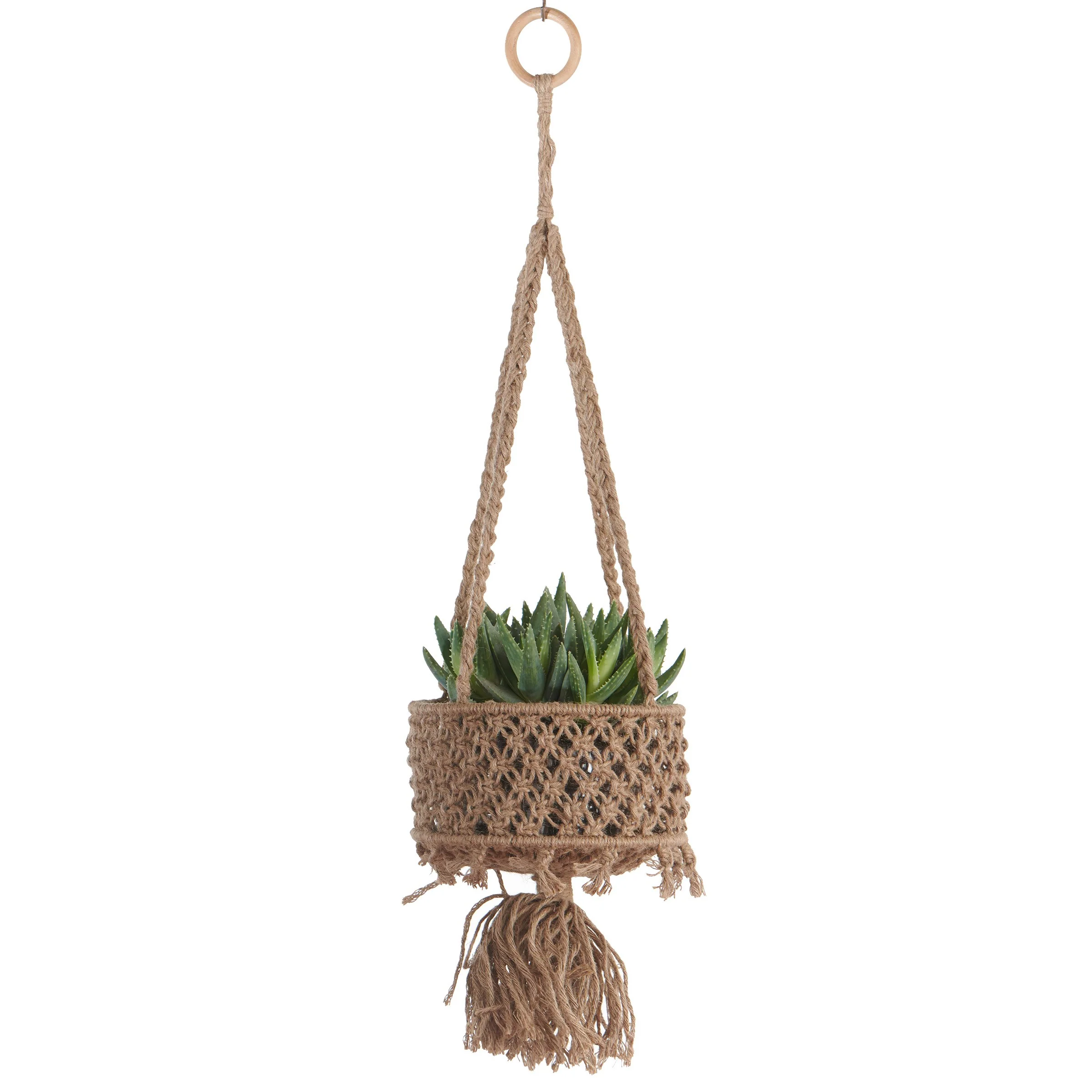 Premium Material HANGING JUTE BASKET Organic