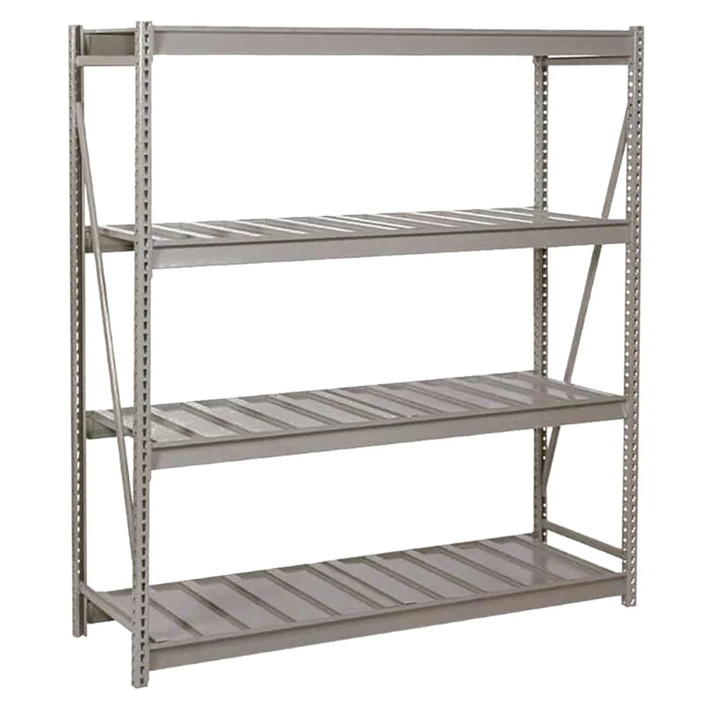 Efficient 60 quot w x 96 quot h Bulk Storage Racks with Ribbed Decking Stylish