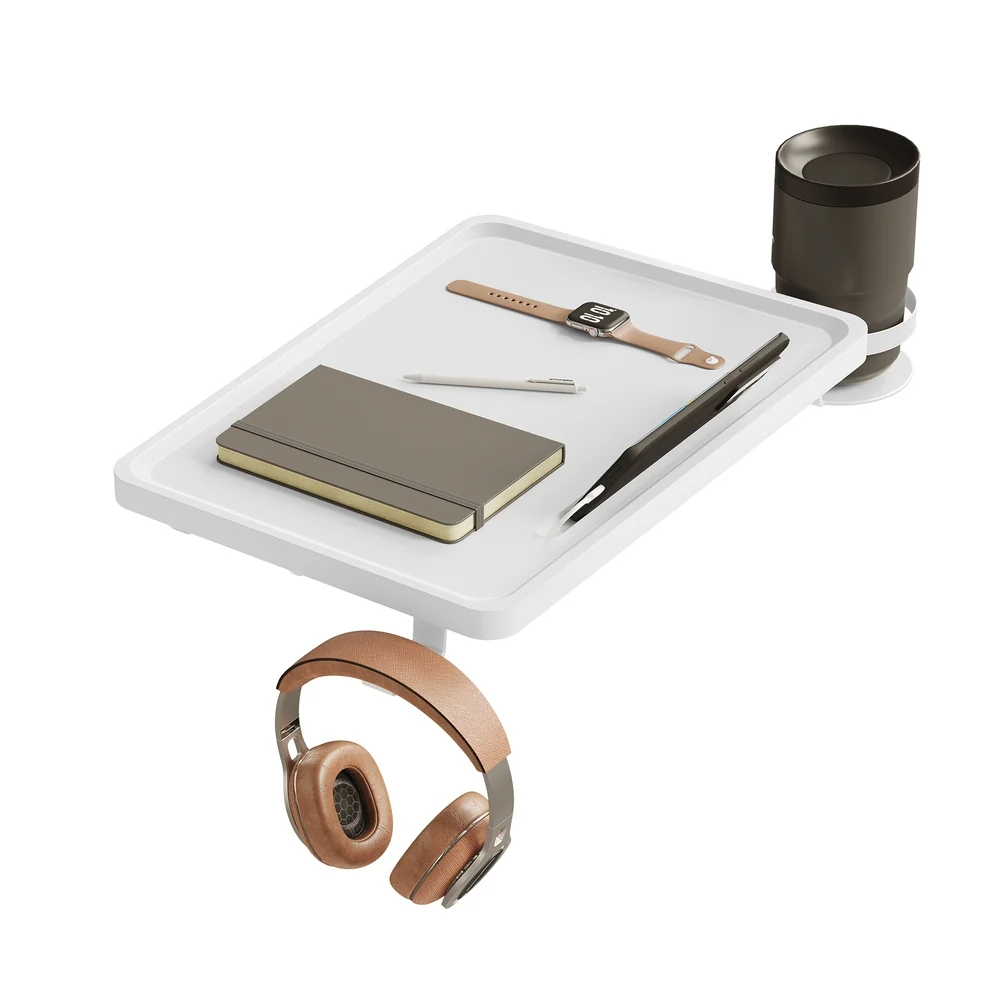 High-End VASAGLE Bedside Shelf with Phone Slot Cup Holder and Hook Ink Black Dependable
