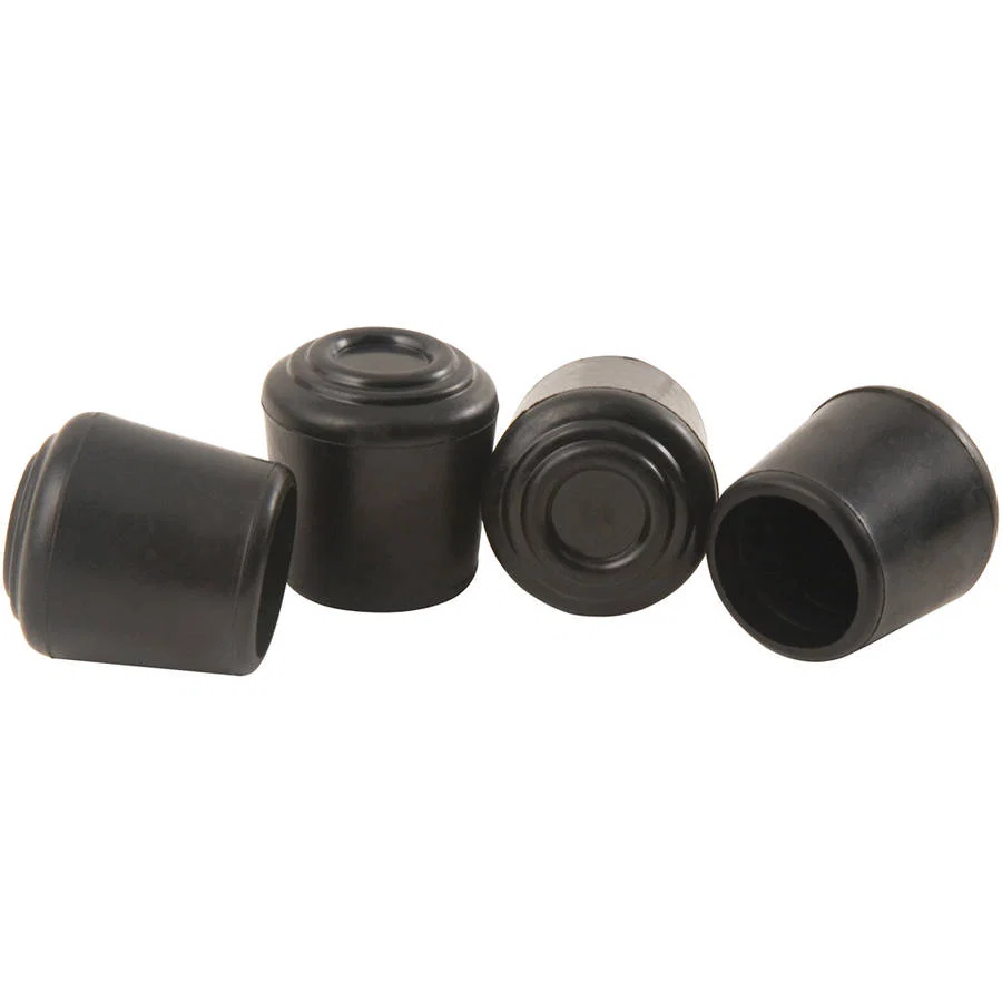 Relaxed CHAIR TIPS 1-1 4 RUBBER BLK 2PK Crafted