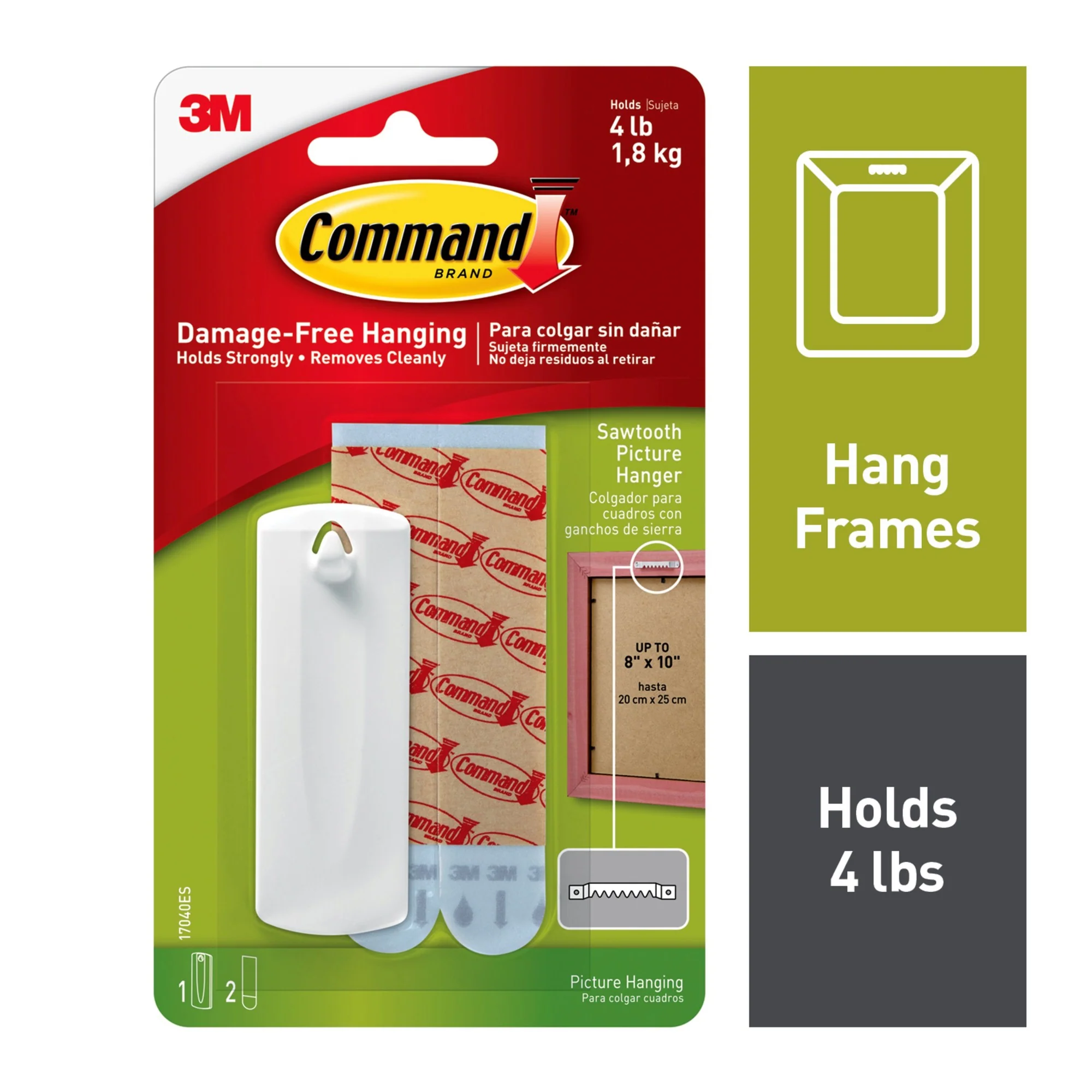 Selected COMMAND WIREBACK PIC HANGER Recyclable