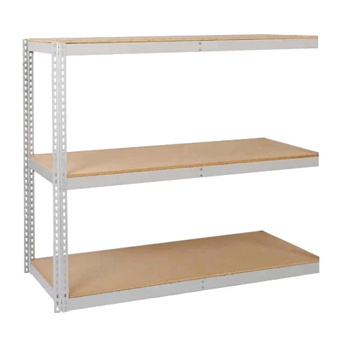 Environmentally Friendly Lyon 48 quot d 3-Shelf Heavy-Duty Boltless Shelving Add-On Units – Gray Modern