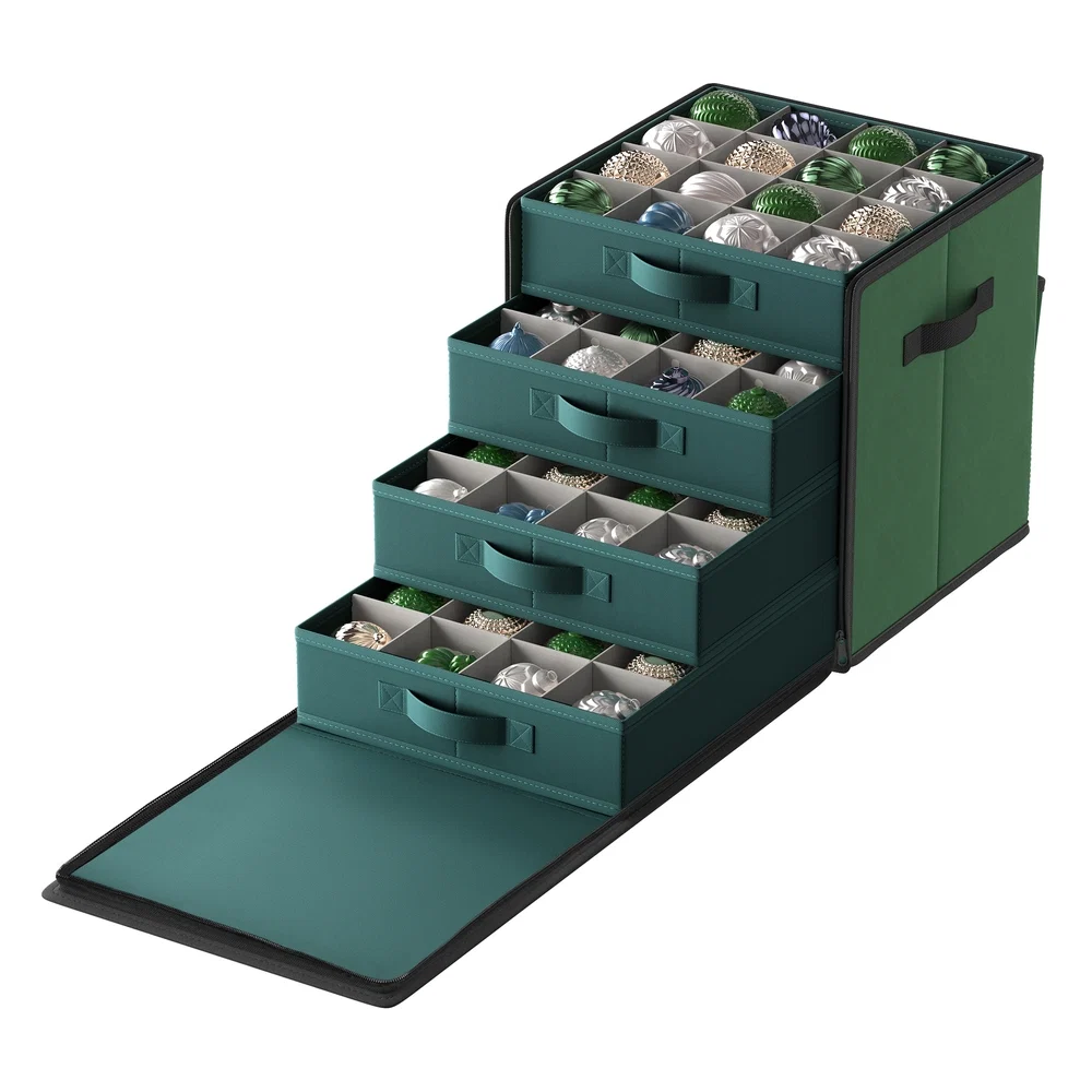 Effective SONGMICS 64-Slot Christmas Ornament Storage Box Innovative