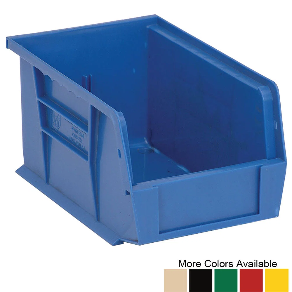 High-Quality 9-1 4 quot d x 6 quot w x 5 quot h Ultra Stacking and Hanging Bins – 12 Pack Reliable
