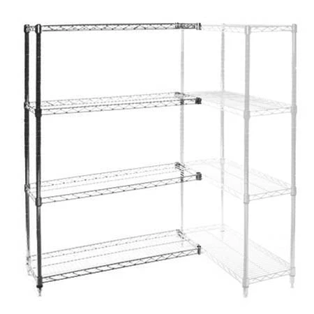 Certified 12 quot d x 18 quot w Wire Shelving Add-Ons w 4 Shelves Genuine