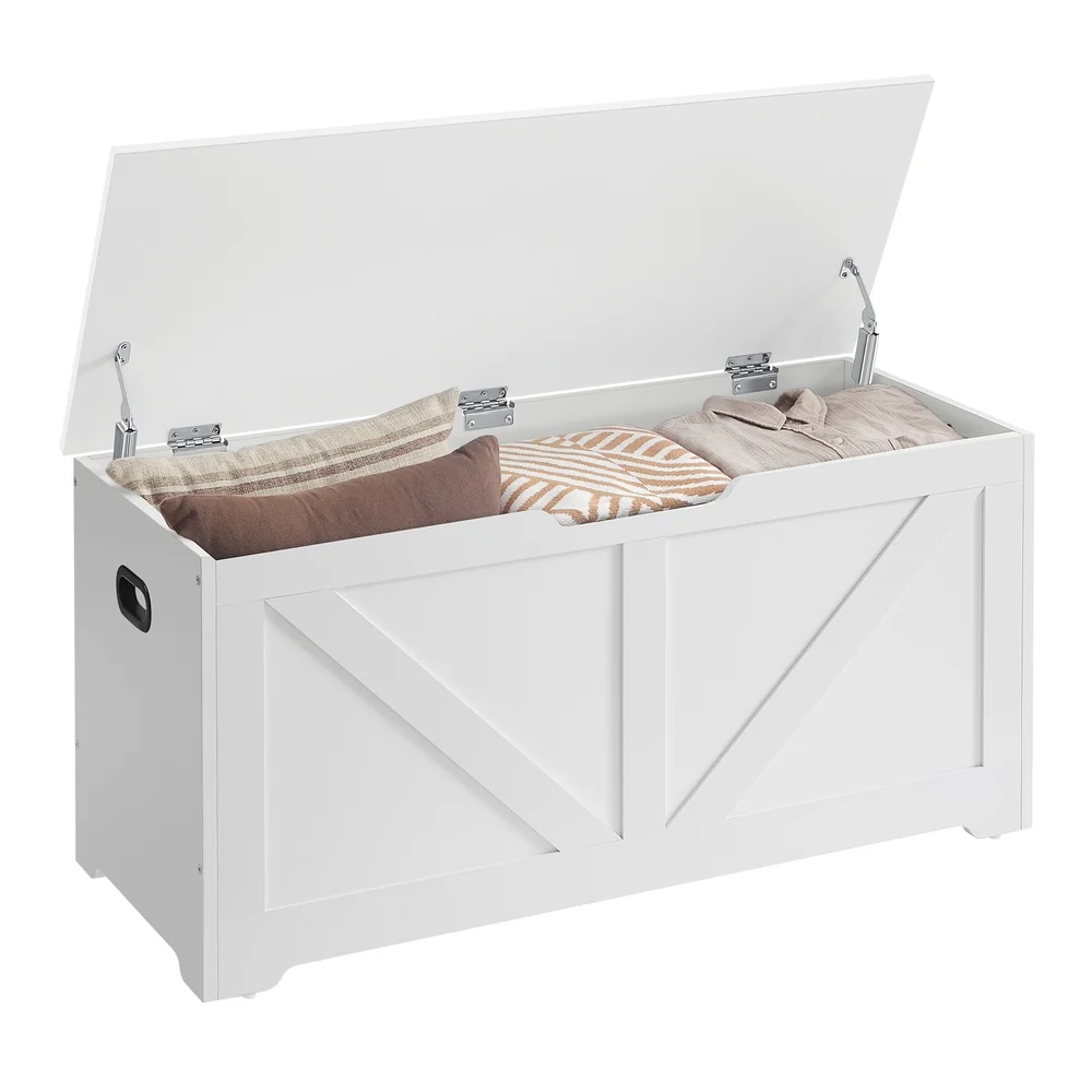 Reusable VASAGLE Storage Chest with 2 Safety Hinges Sustainable