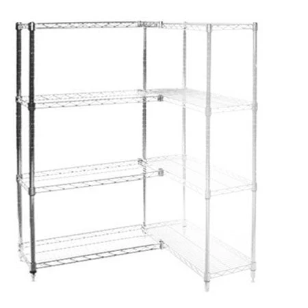 Consistent 36 quot d x 48 quot w Wire Shelving Add-Ons w 4 Shelves Relaxed