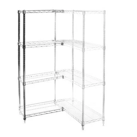 Durable 14 quot d x 18 quot w Wire Shelving Add-Ons w 4 Shelves Smart