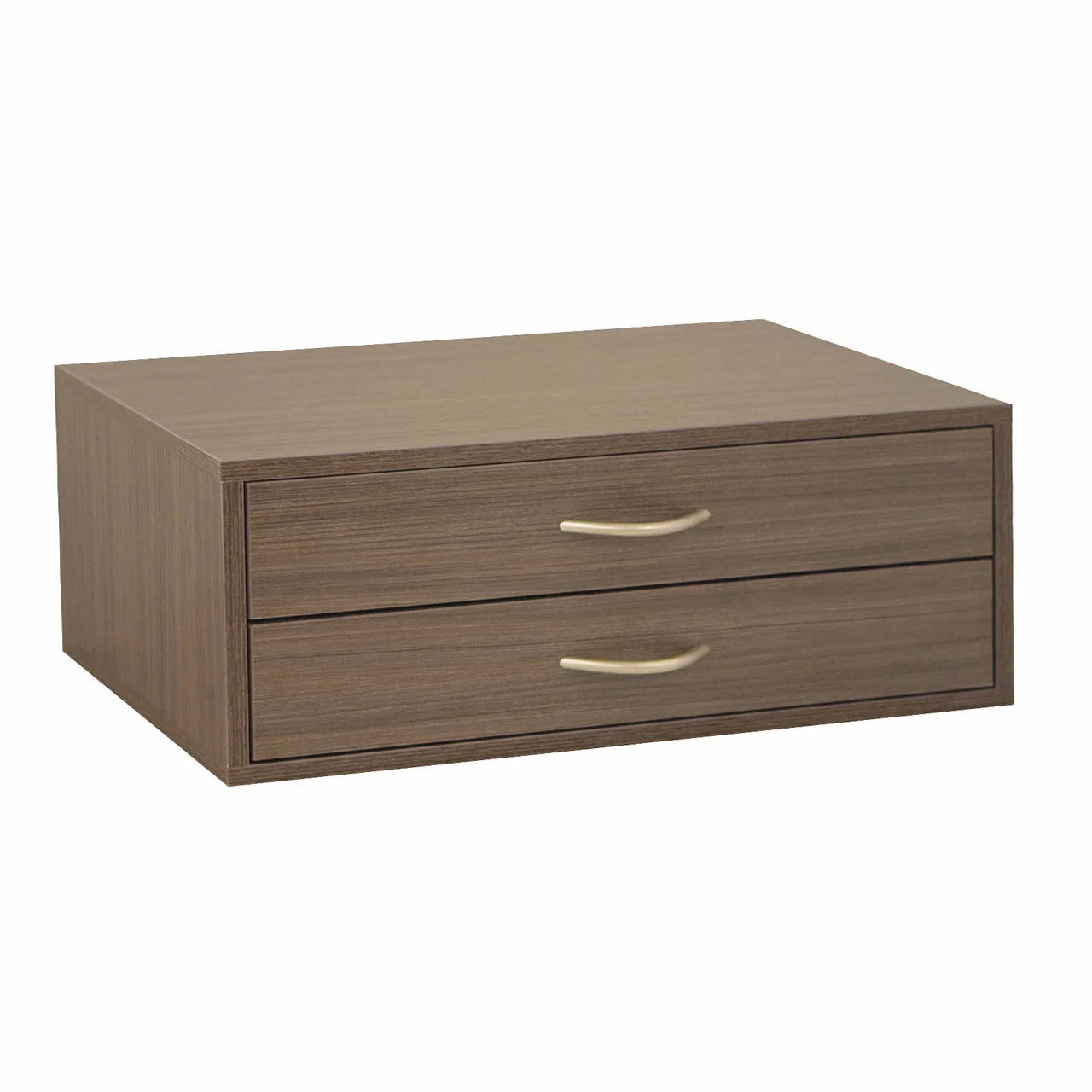 First-Class DBLHANG OBOX 2 DRAWER DRIFTWOOD Professional