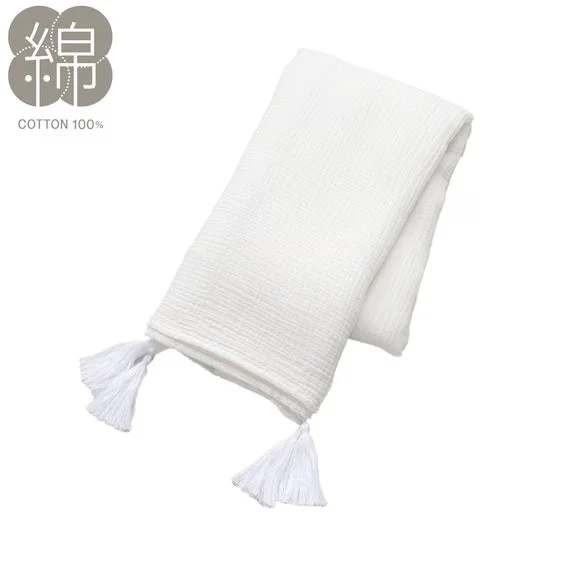 Comfortable MULTI USE COVER GAUZE WH FC15 140X190 Fine Crafted