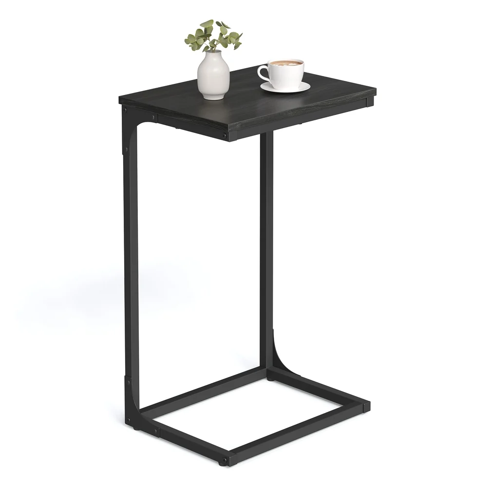High-Performance VASAGLE C-Shaped Side Table for Sofa Certified