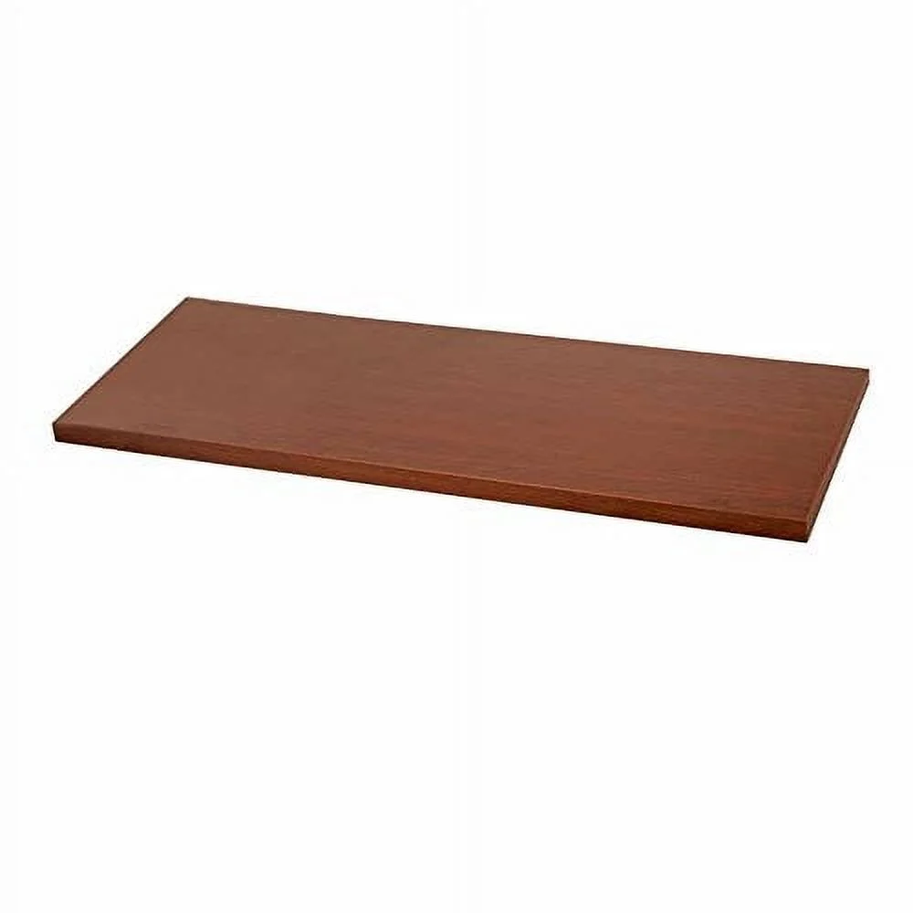 Recyclable 48 quot x14 quot WOOD SHELF MOD CHERRY Certified