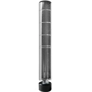 Responsible Chrome Wire Shelving Post Pure