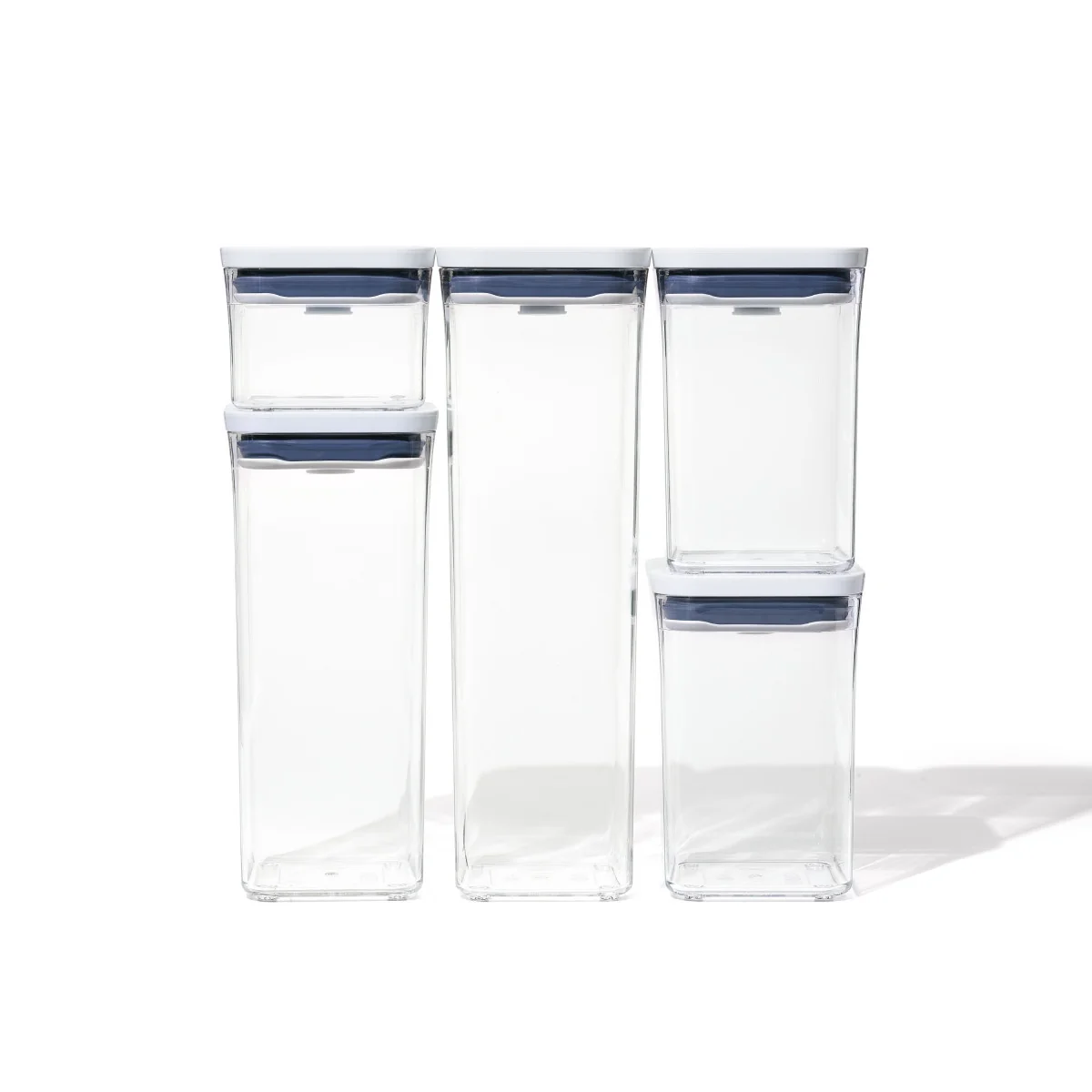 High-End OXO POP 5-PC 2QT CONTAINER SET Elegant