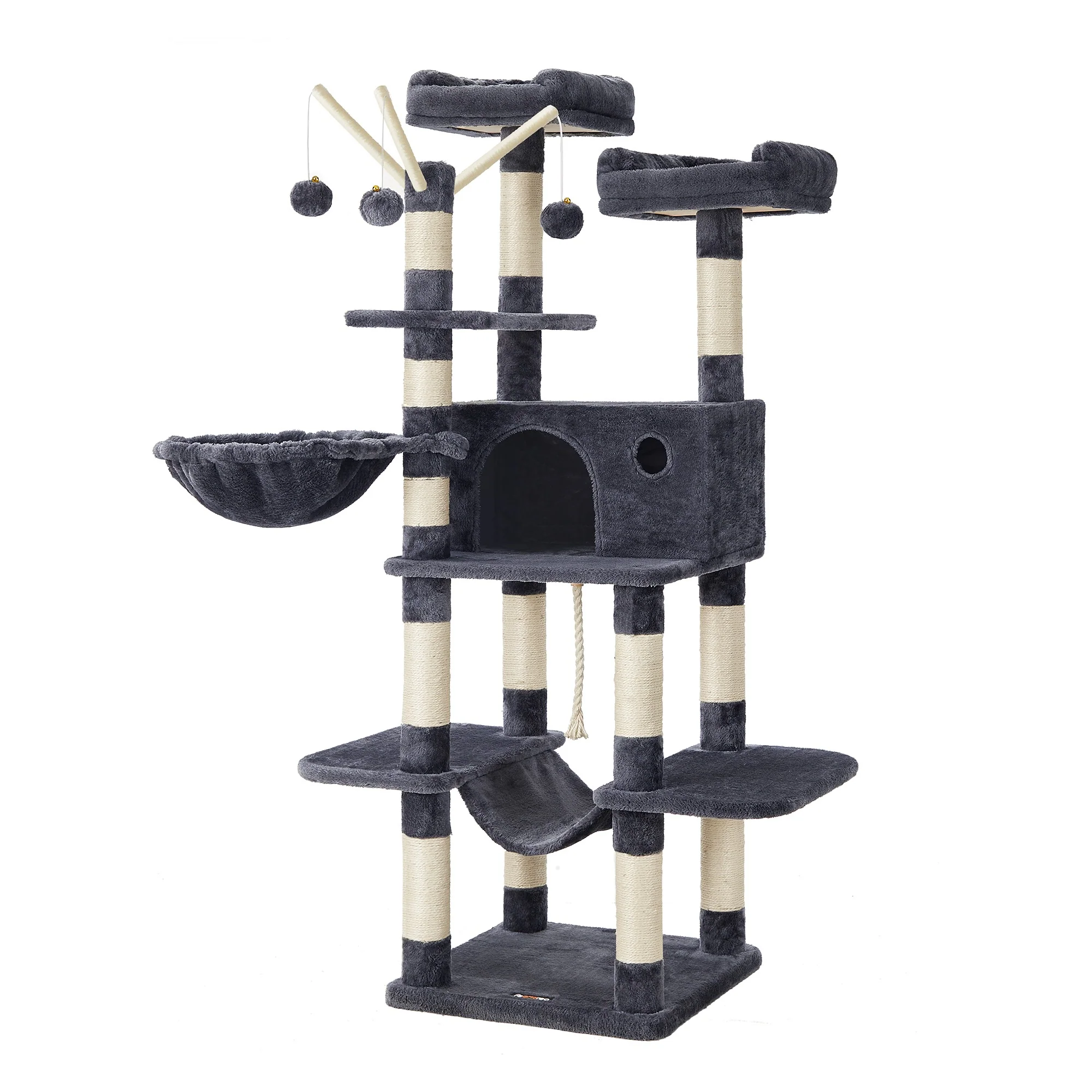 Fine Feandrea Cat Activity Center with Hammock Fast