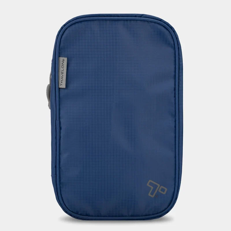 Verified TOILETRY BAG HNG COMPACT BLUE Organic