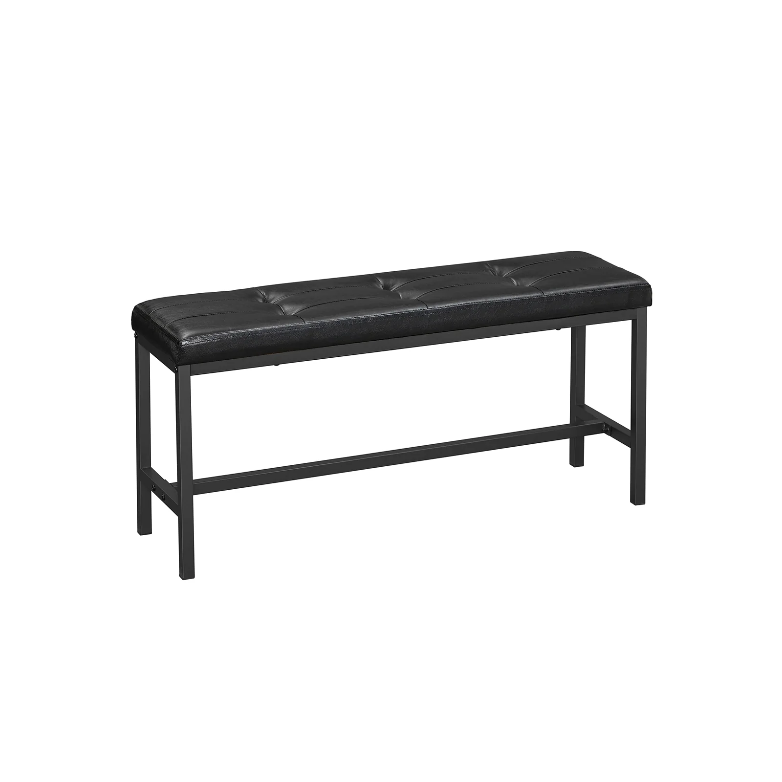 Trendy VASAGLE Dining Bench with PU Leather Padded Seat Superior
