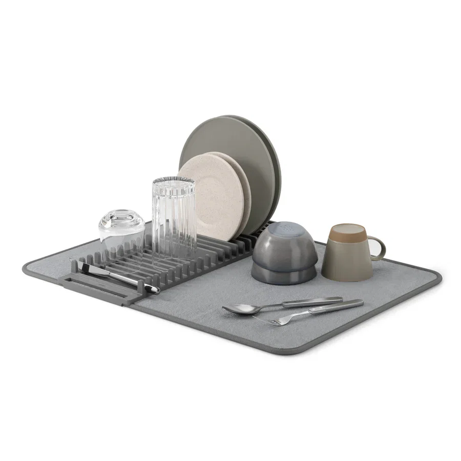Casual UDRY DISHRACK W MAT CHARCOAL Top-Quality