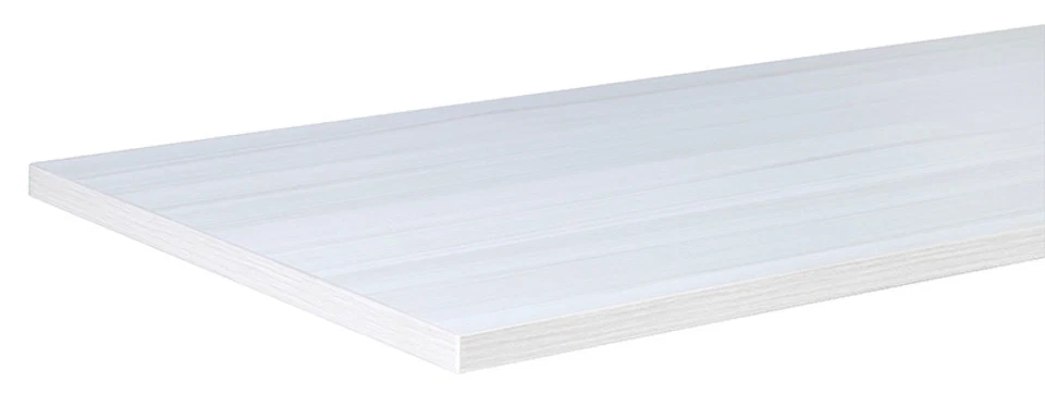 Contemporary 72 quot x14 quot WOOD SHELF SNOWDRIFT Long-Lasting
