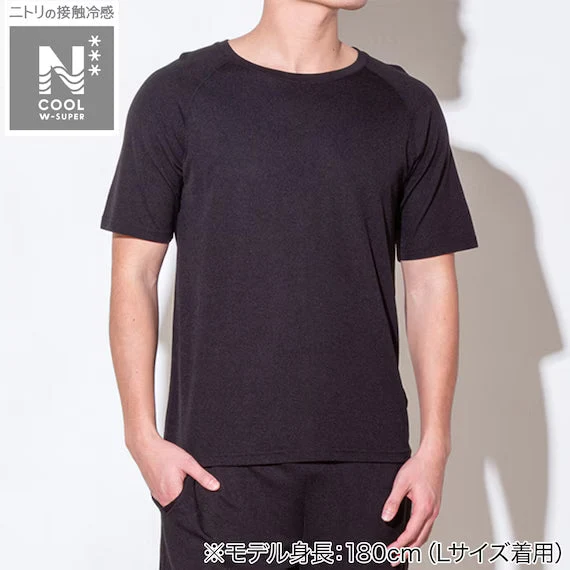 Dependable MENS DOUBLE SUPER COOL RAGLAN SLEEVE TSHIRTNE BK L Exceptional