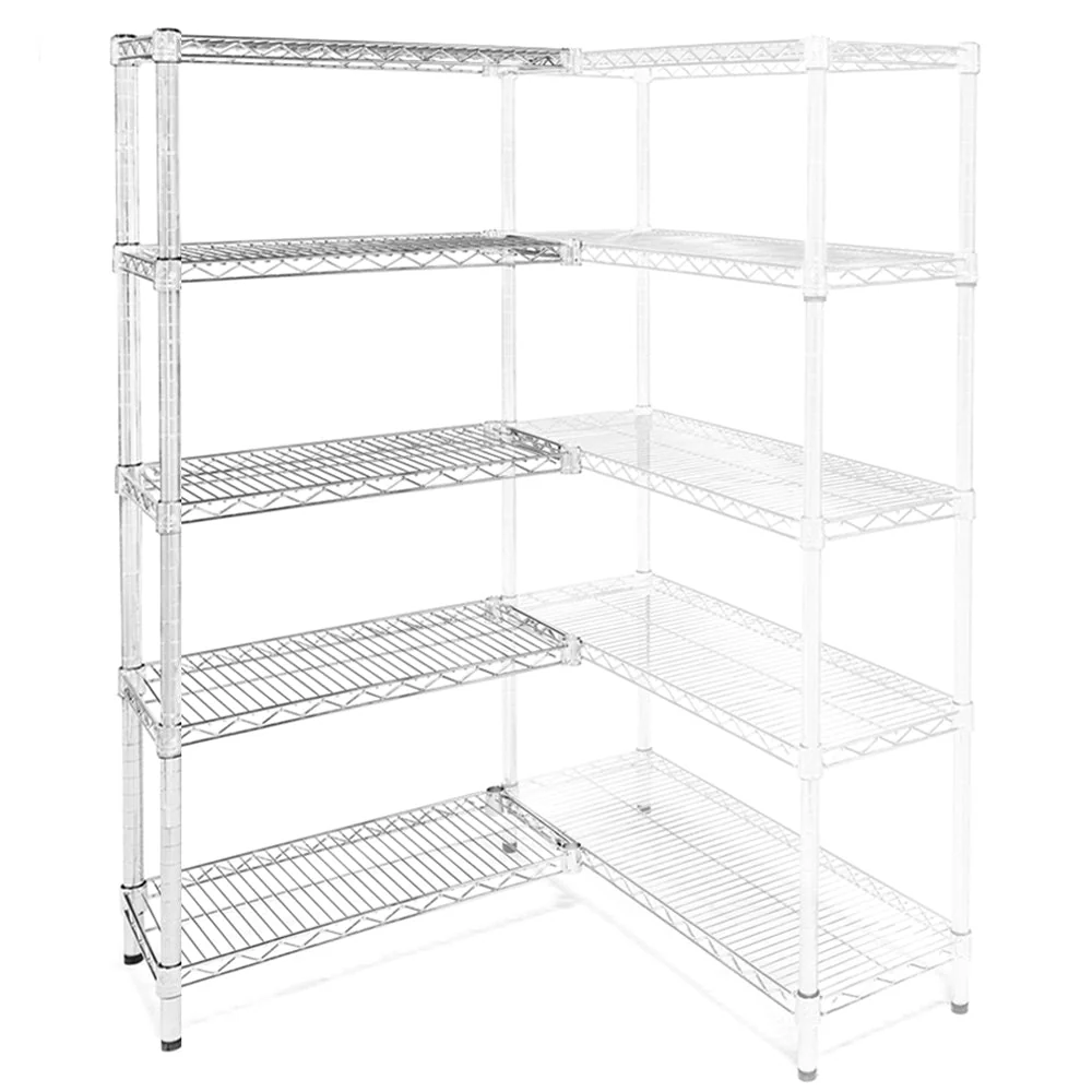 First-Class 12 quot d x 18 quot w Wire Shelving Add-Ons w 5 Shelves Lightweight