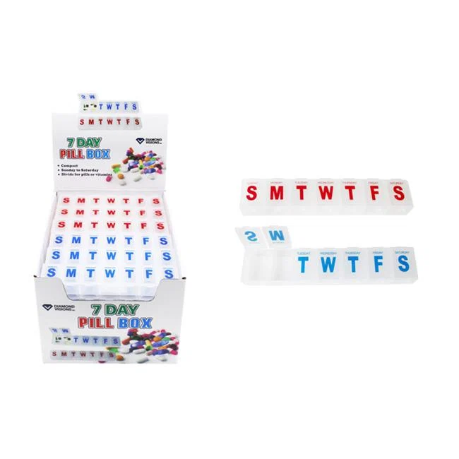 Clean 7 DAY PILL BOX Efficient
