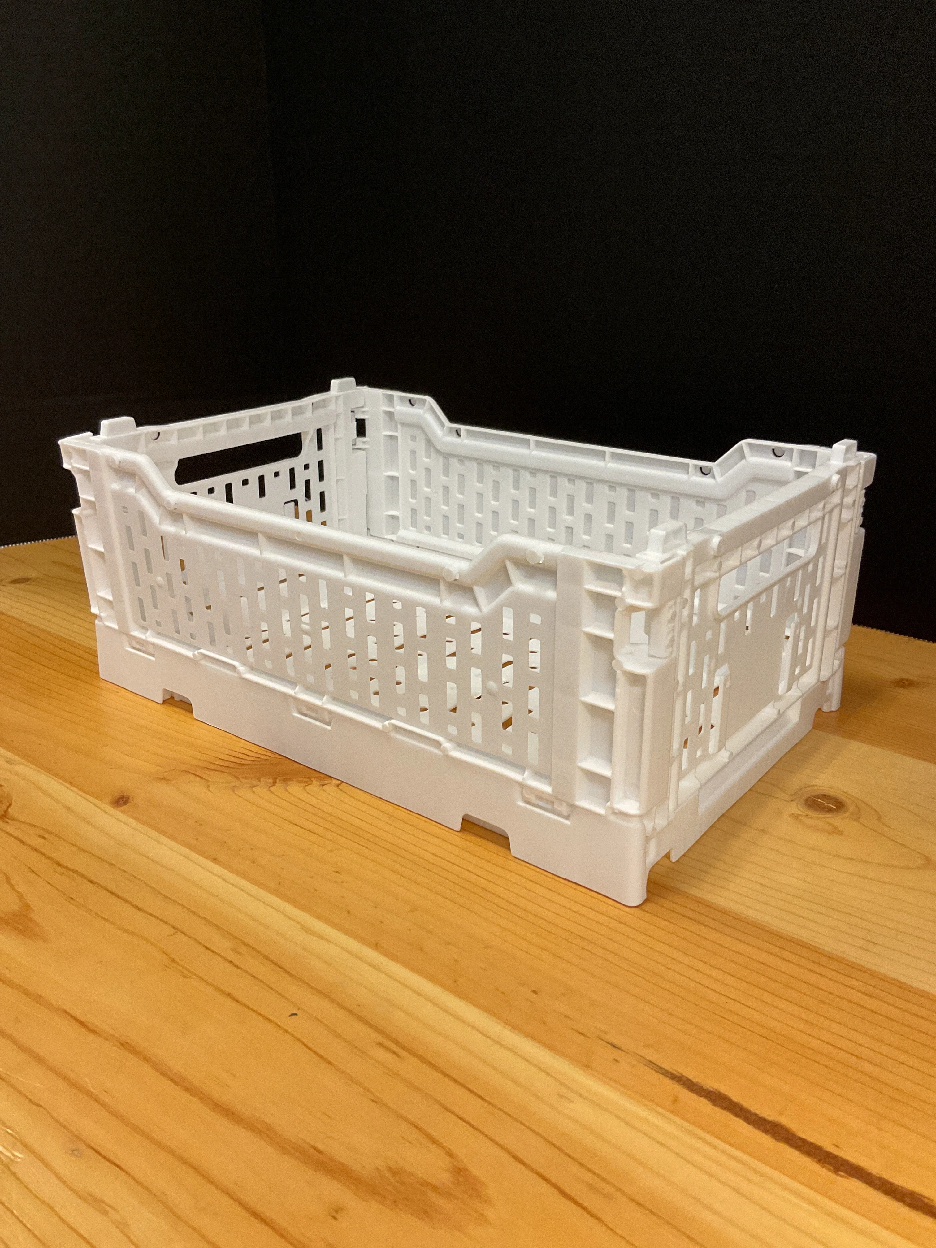 Quality FLDBL BASKET 10.6 X 6.7 X 4.1 WHITE Prestigious