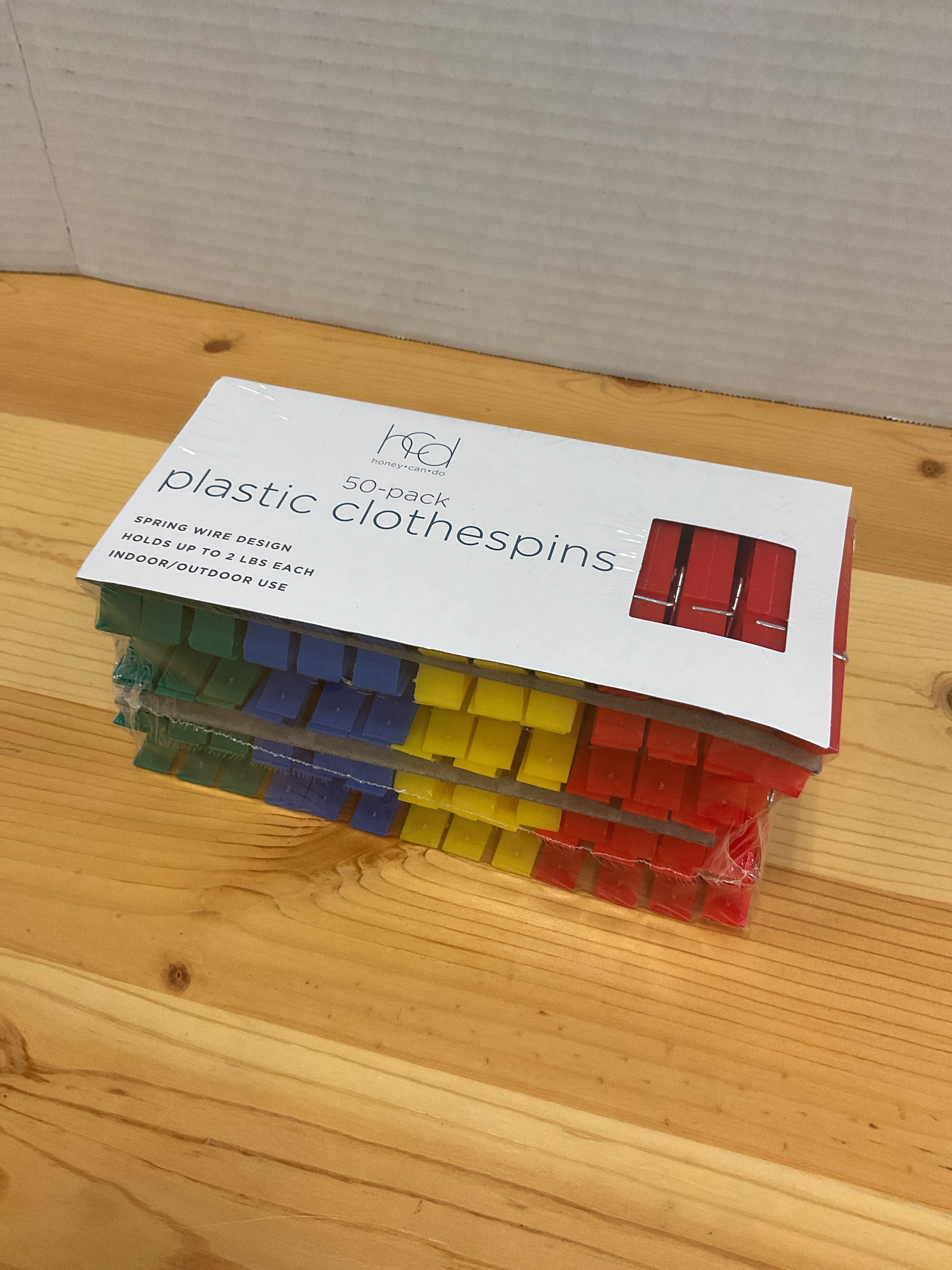 Efficient HCD 50-PACK PLASTIC CLOTHESPINS Environmentally Friendly