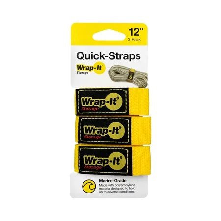Sustainable QUICK STRAPS 12 quot – 3PK Powerful