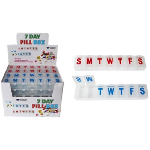 Premium Material JUMBO 7 DAY PILL ORGANIZER Genuine