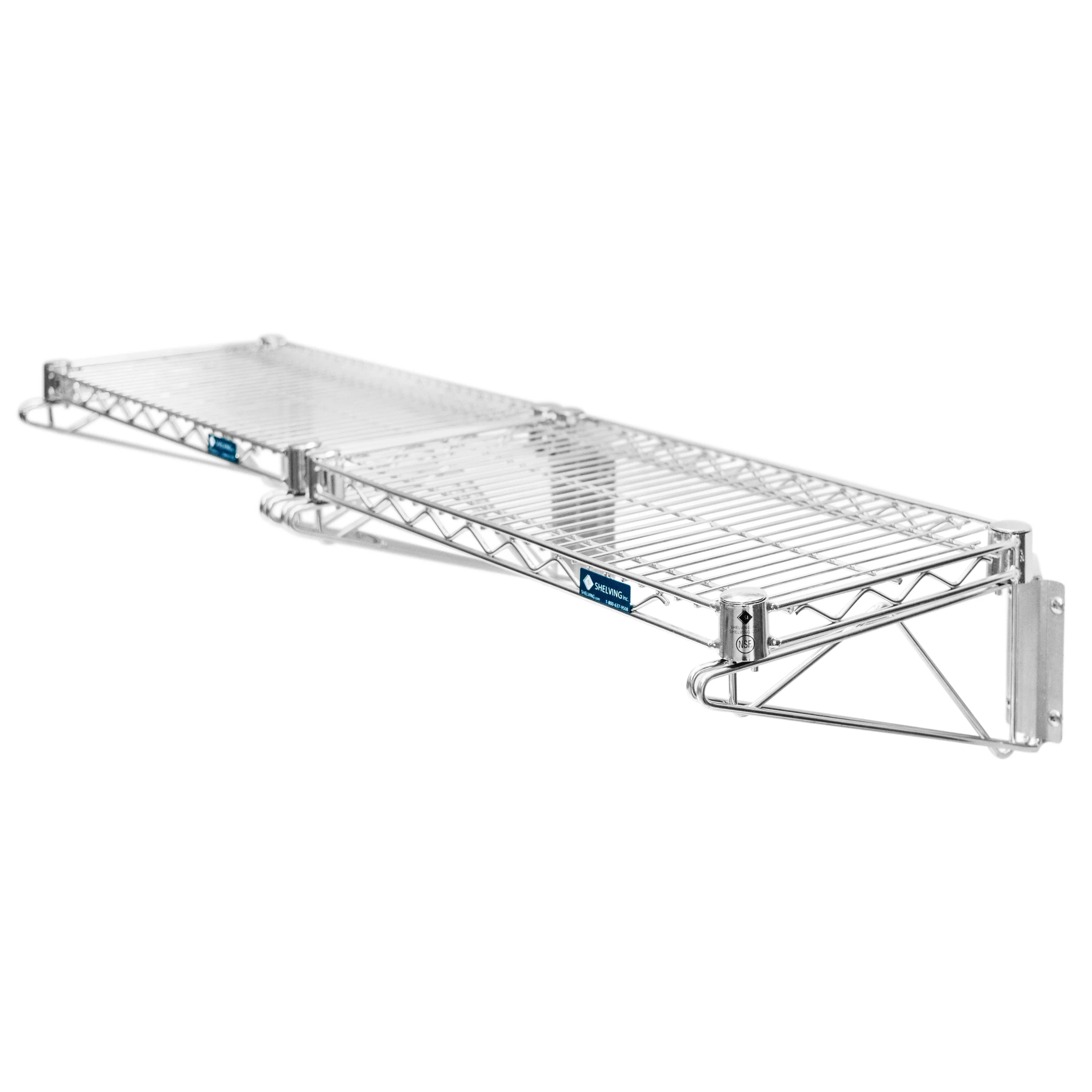 Artisan 24 quot d Wall Mounted Wire Shelf Add-On Kit Selected