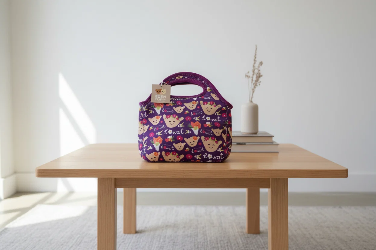 Effective EDEN WIDE NEO LUNCH BAG SHAKULANI PURPLE Fine