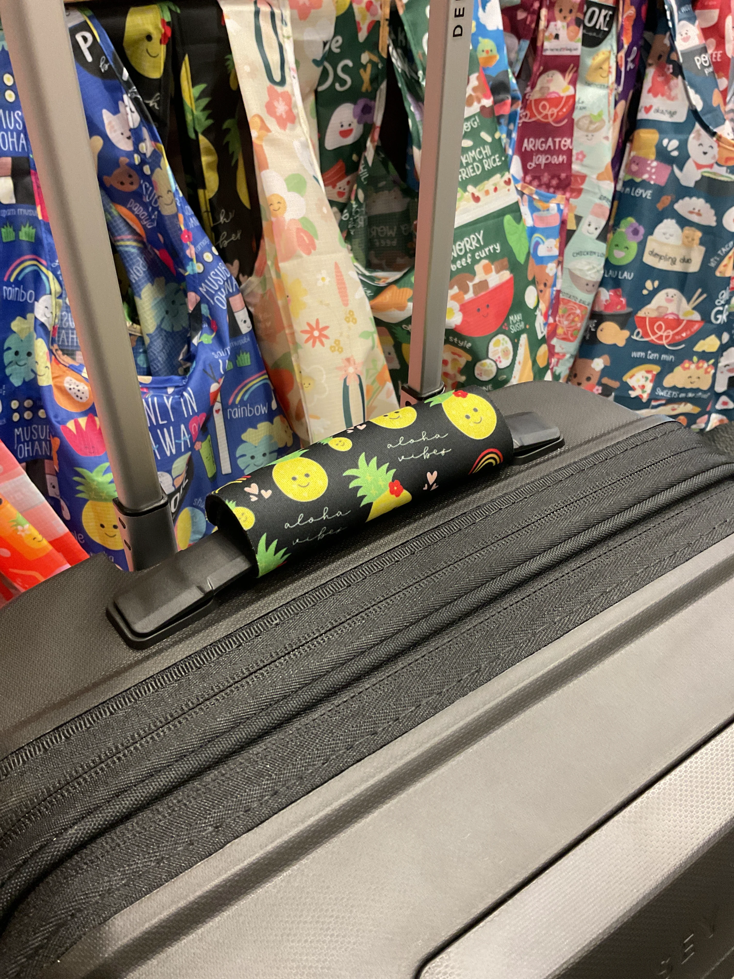 First-Class EDEN LUGGAGE WRAP ALOHA VIBES BLACK Superior