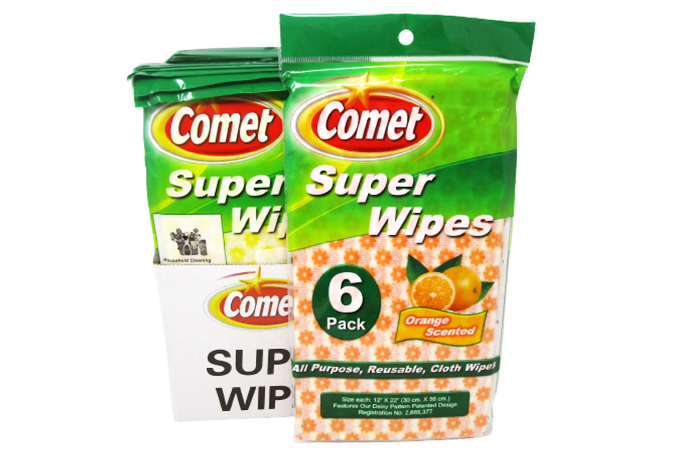 Excellent COMET SUPER WIPES Consistent