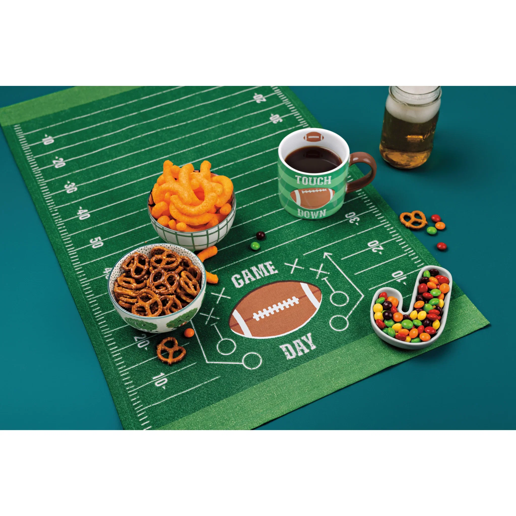 Dependable GAME DAY FOOTBALL DISHTOWEL Luxury