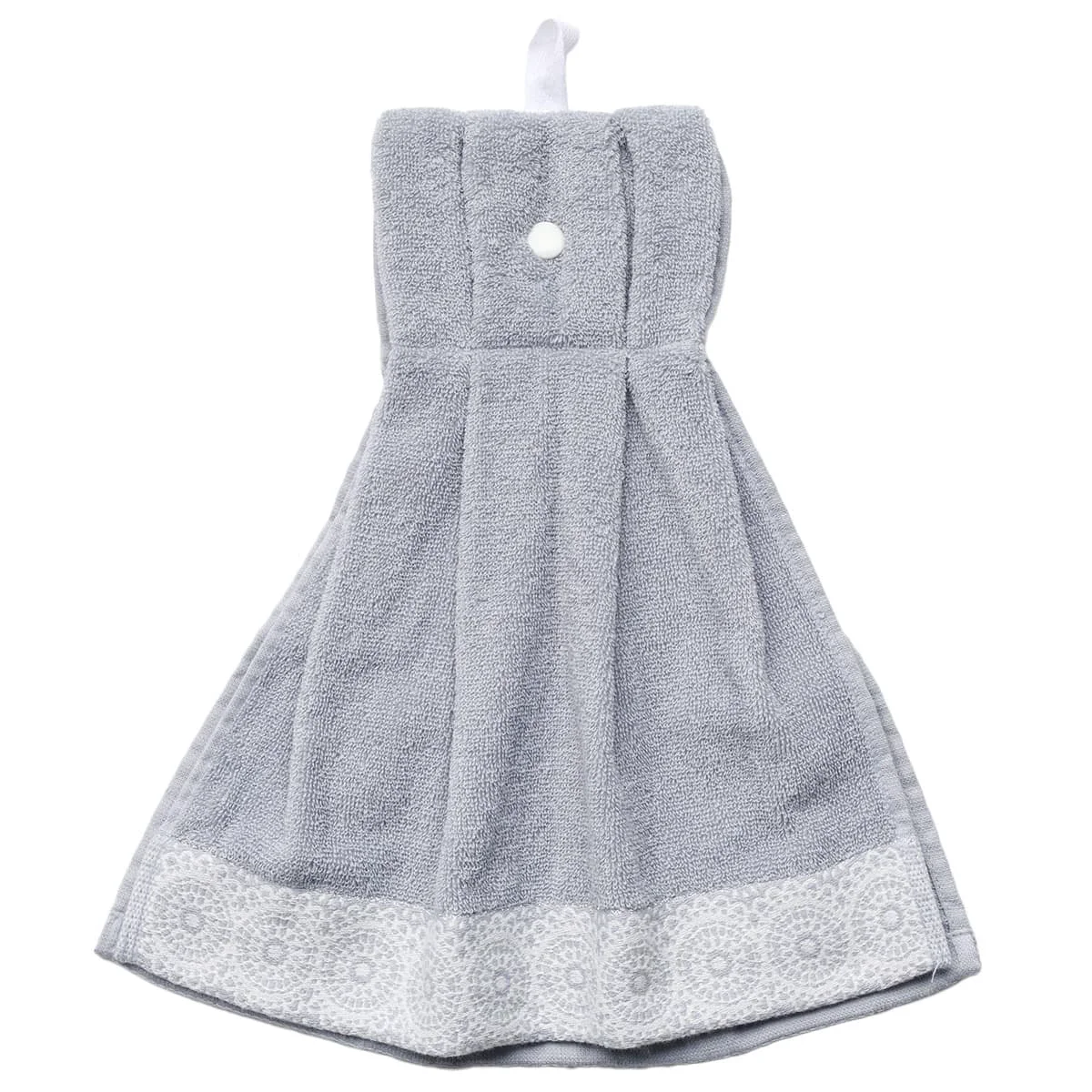 High-End Dress Towel 34 x 70 cm Blue Soft