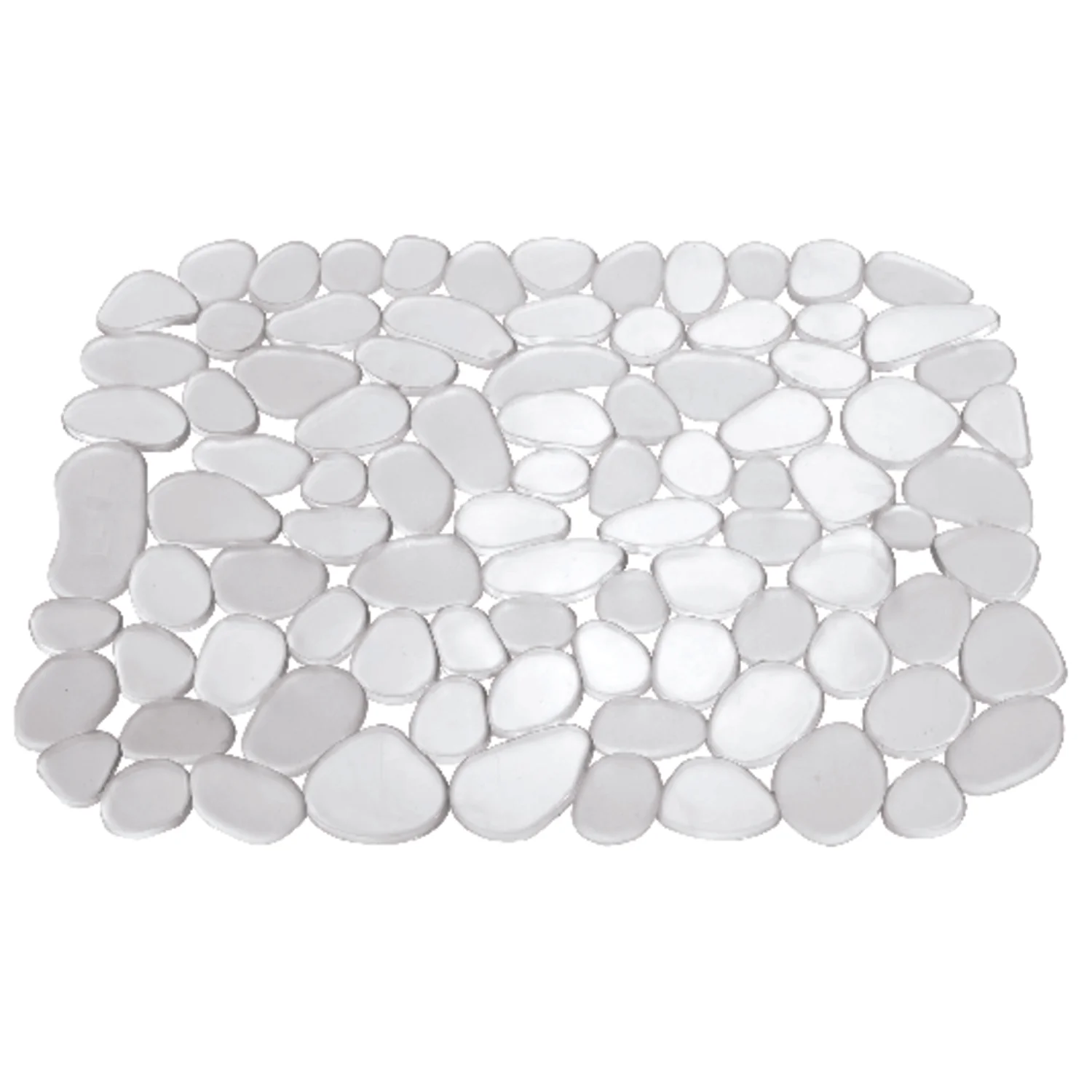 Lightweight SINK MAT ROCKS CLEAR Modern